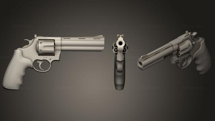 Weapon (Colt 357 Silver, WPN_0219) 3D models for cnc